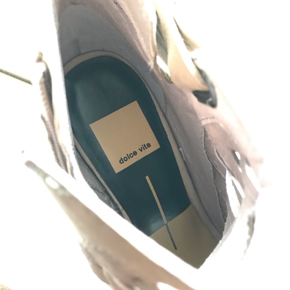 NWOT Dolce Vita Open Toe Booties - Picture 8 of 8